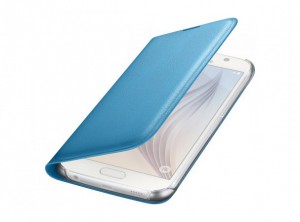 Аксессуар Чехол Samsung SM-G920 Galaxy S6 Flip Wallet Blue EF-WG920PLEGRU