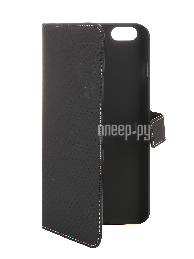  - iPhone 6 Plus Muvit Wallet Folio Stand Case Black MUSNS0073 