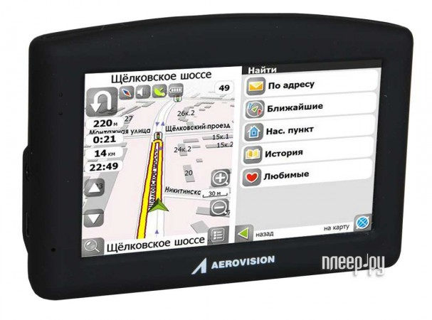 GPS-навигатор Aerovision NAVI