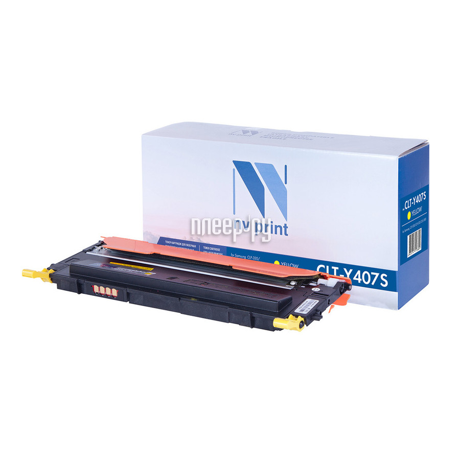  NV Print CLT-Y407S Yellow  Samsung CLP-320 / 325 / 320N / 325W / CLX-3185 / N / FN / FW  644 