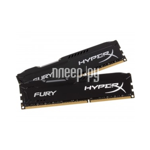   Kingston HyperX Fury Black DDR3 DIMM 1333MHz PC3-10600 CL9 -