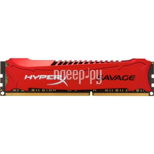   Kingston HyperX Savage DDR3 DIMM 2400MHz PC3-19200 CL11 - 8Gb HX324C11SR / 8  5186 