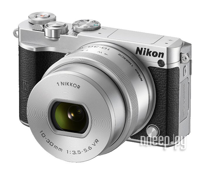  Nikon 1 J5 Kit 10-30 mm F / 3.5-5.6 VR PD-Zoom Silver  28152 