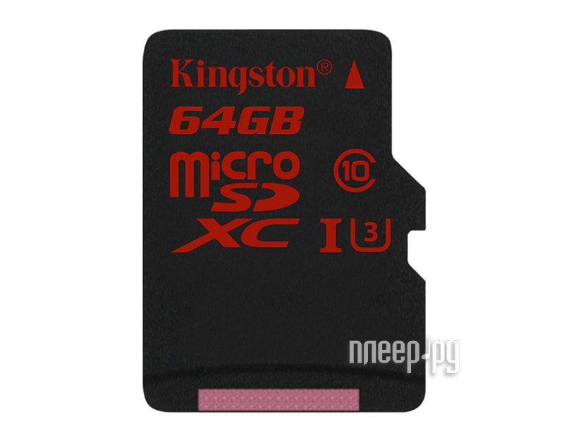   64Gb - Kingston - Micro Secure Digital XC UHS-I Class 10 SDCA3 / 64GBSP