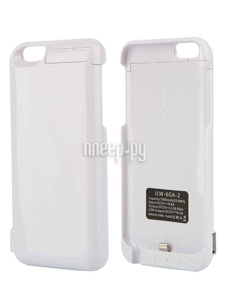  - Aksberry 6GA-2 7000 mAh  iPhone 6 White 