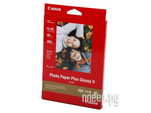  Canon Plus Glossy II PP-201 260g / m2 50  2311B003 
