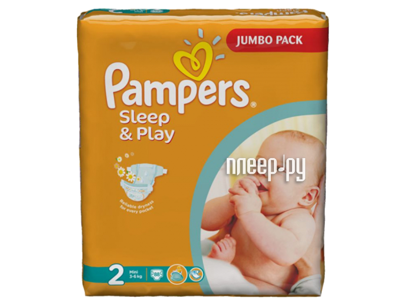  Pampers Sleep & Play Mini 3-6 88 4015400378952  621 