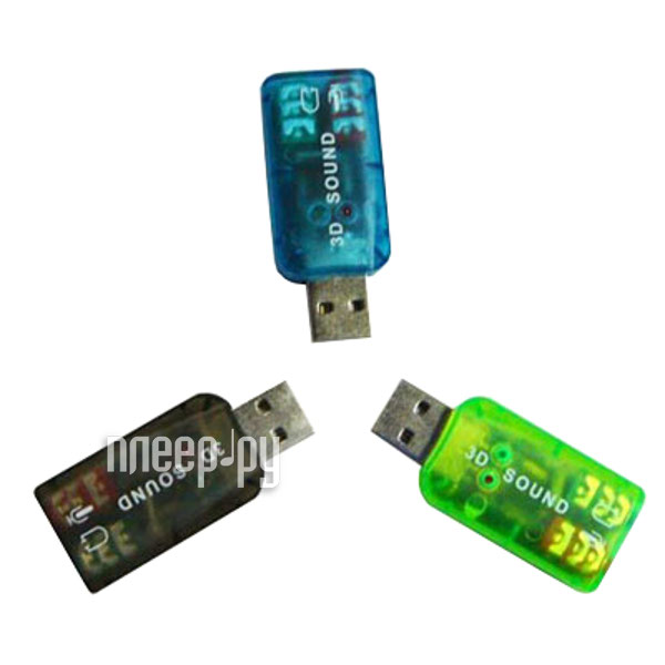   ATcom USB-sound Card 5.1 3D Sound AT7807