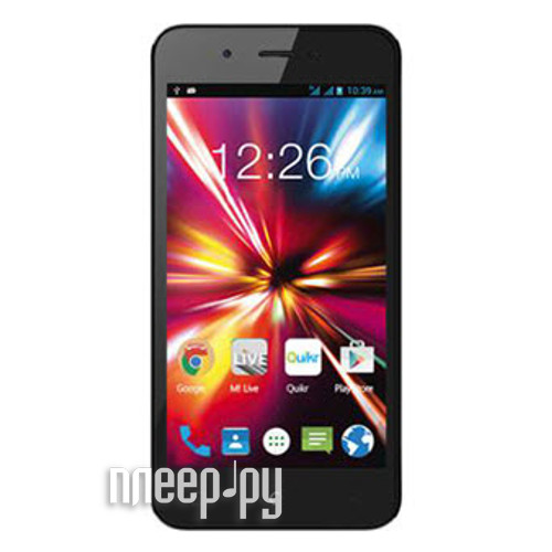 Сотовый телефон Micromax Q380 Canvas Spark Black Champagne