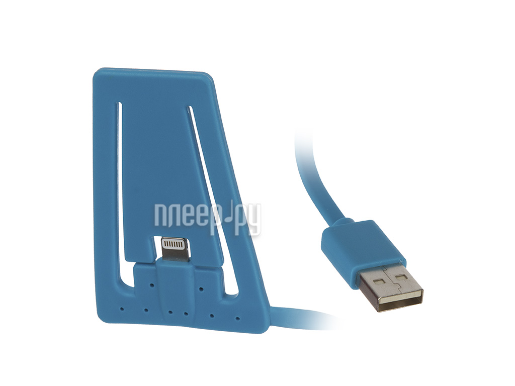  PQI USB to Lightning  iPhone / iPod AC1011 Blue PQI-iSTANDCHARGE-BL 
