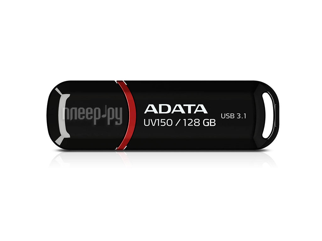 USB Flash Drive 128Gb - A-Data UV150 USB 3.0 Black AUV150-128G-RBK  2902 