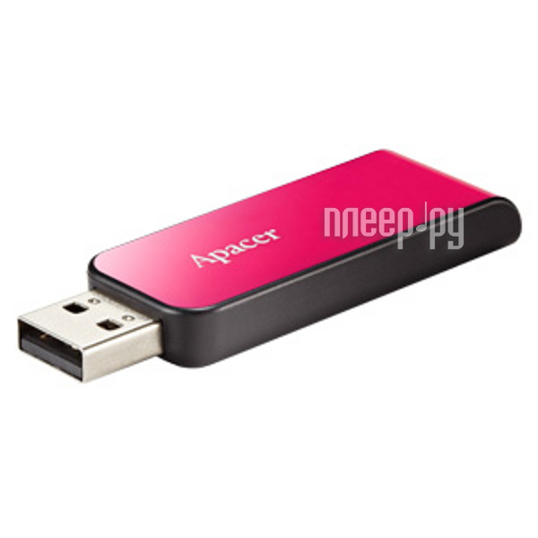 USB Flash Drive 8Gb - Apacer Handy Steno AH334 USB 2.0 Pink AP8GAH334P-1 