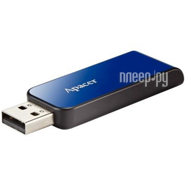 USB Flash Drive 4Gb - Apacer Handy Steno AH334 USB 2.0 Blue AP4GAH334U-1  1231 