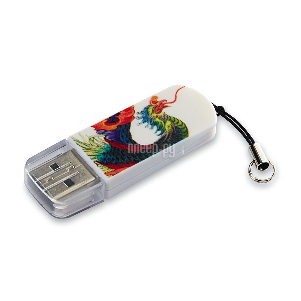 USB Flash Drive 16Gb - Verbatim Mini Tattoo Edition USB 2.0 Phoenix 49887  320 