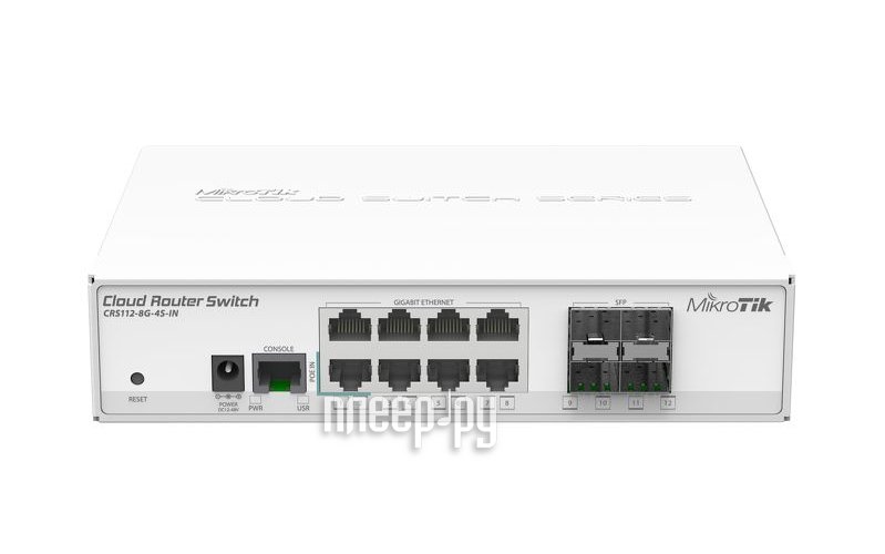 MikroTik Cloud Router Switch CRS112-8G-4S-IN  7166 