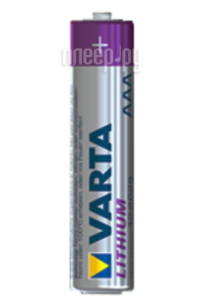  AAA - Varta Professional Lithium 6103 FR03 (2 ) 09573
