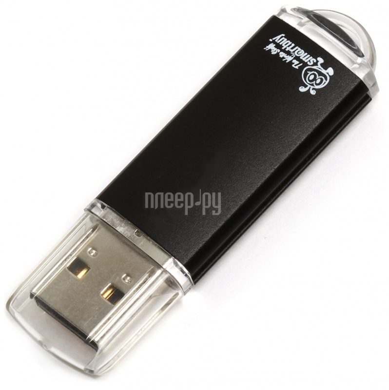 USB Flash Drive 64Gb - SmartBuy V-Cut Black SB64GBVC-K3 