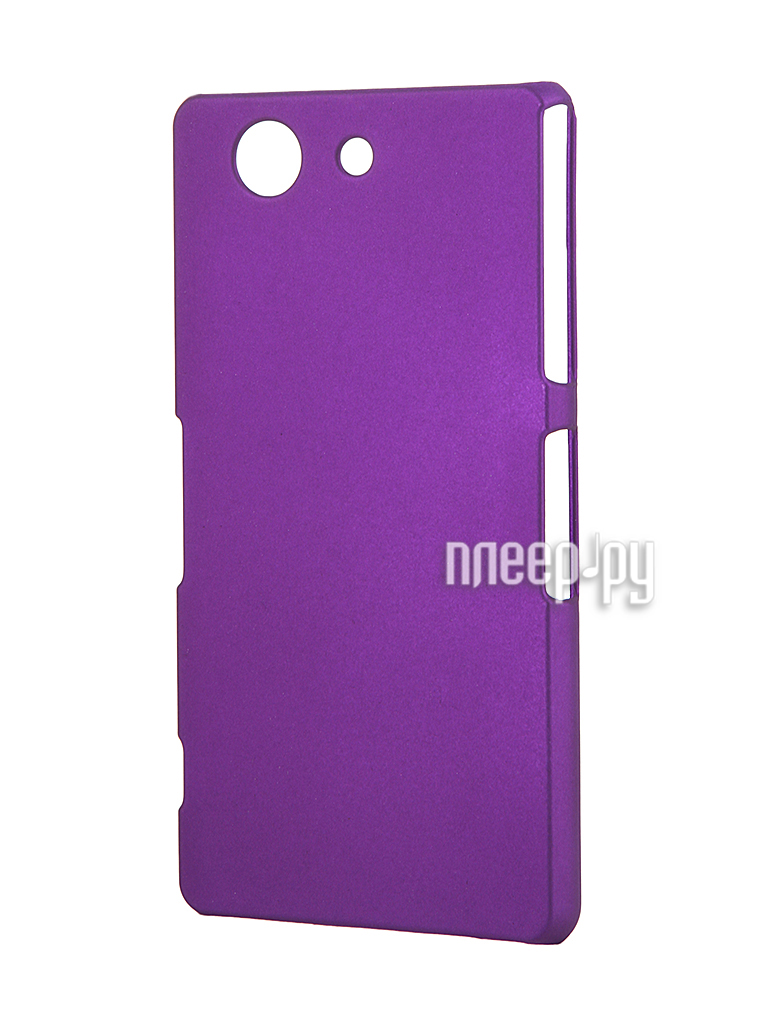  - Sony Xperia Z3 Compact BROSCO  Purple Z3C-BACK-03-PURPLE 