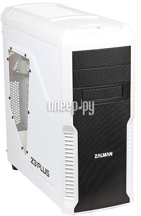  Zalman Miditower Z3 Plus White 