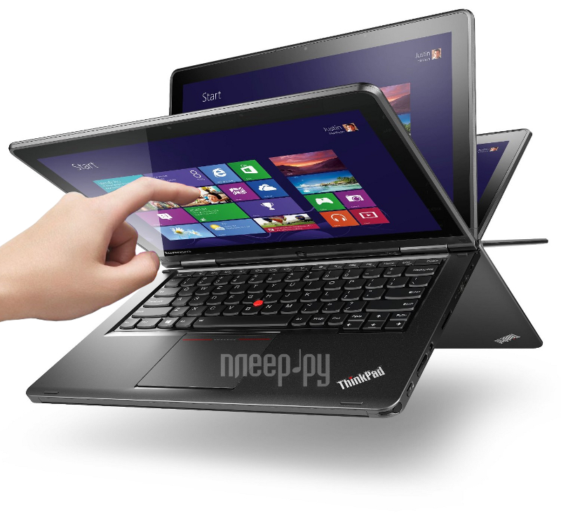  Lenovo ThinkPad Yoga 12 20DL003DRT (Intel Core i5-5200U 2.2 GHz / 8192Mb / 240Gb SSD / No ODD / Intel HD Graphics 5500 / Wi-Fi / Bluetooth / Cam / 12.5 / 1920x1080 / Touchscreen / Windows 8.1 64-bit) 301694  75000 