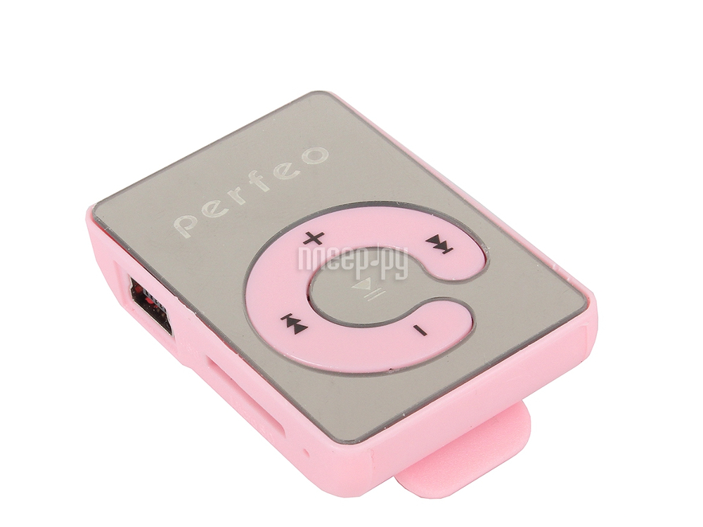  Perfeo Music Clip Color VI-M003 Pink 