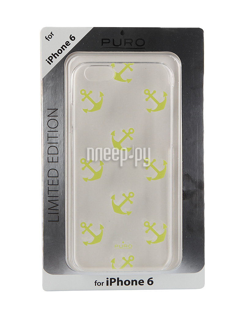   PURO Crystal Cover Anchor  iPhone 6 4.7 Yellow