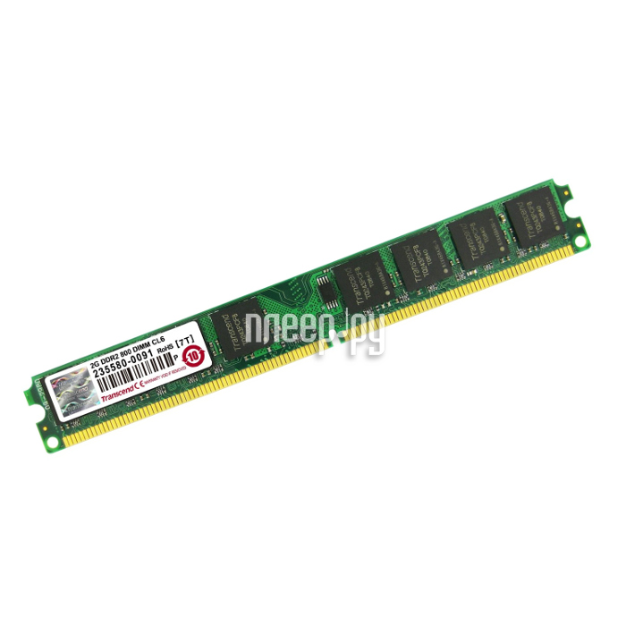   Transcend DDR2 DIMM 800MHz PC2-6400 - 2Gb JM800QLU-2G 