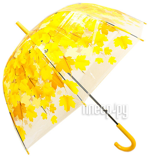 Зонт Эврика Листья Yellow 96567