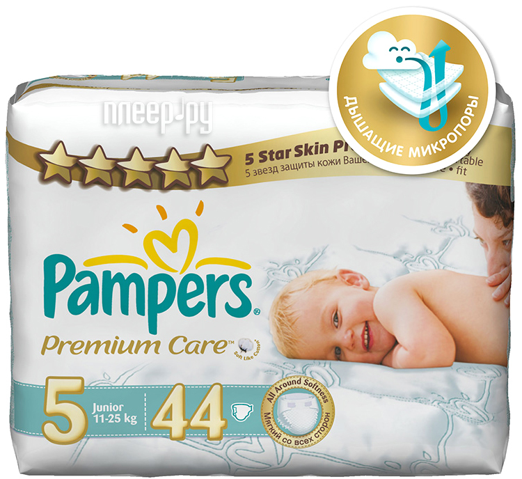  Pampers Premium Care Jumbo Junior 11-25 44 4015400278870