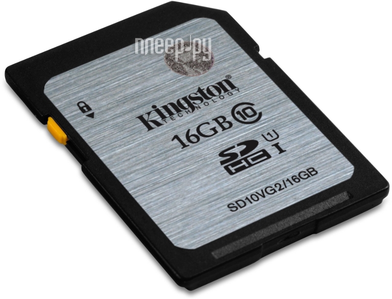   16Gb - Kingston High-Capacity Class 10 - Secure Digital SD10VG2 / 16GB