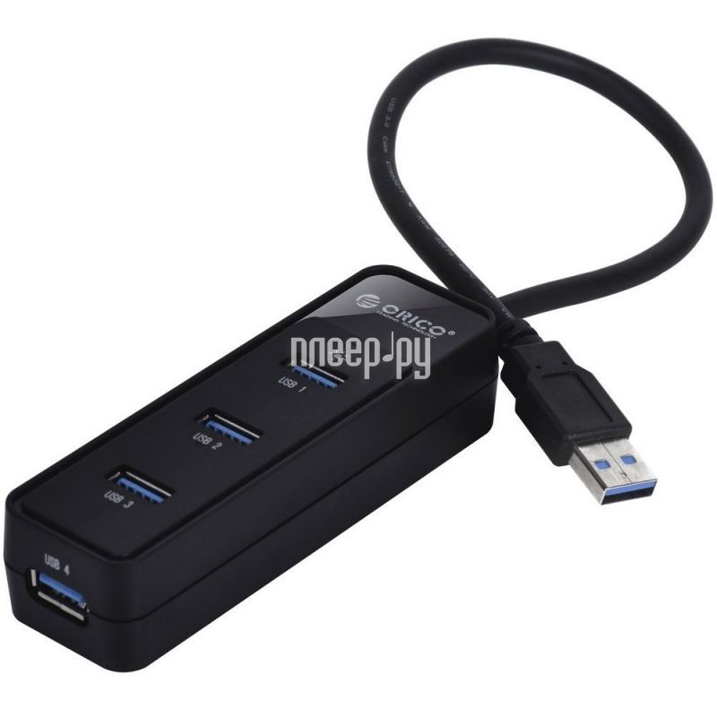  USB Orico W5PH4-U3-BK 4-Ports Black
