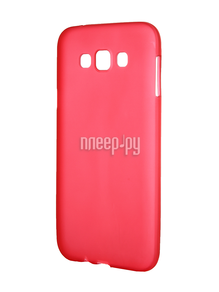  - Samsung Galaxy SM-E700 E7 Activ Silicone Red Mat 46703  95 