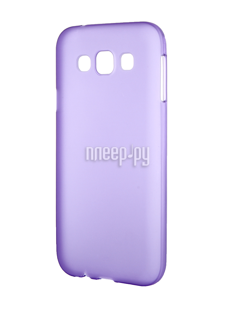  - Samsung Galaxy SM-E500 E5 Activ Silicone Purple Mat 46697 