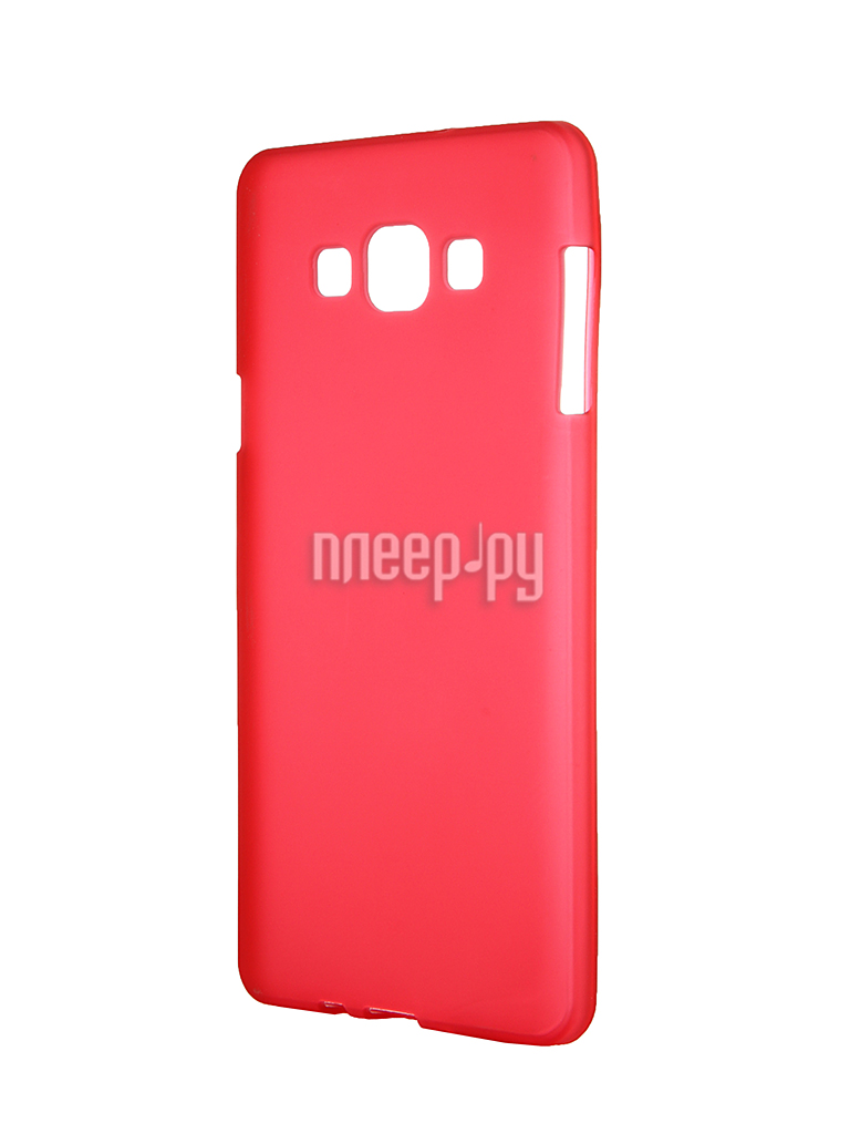  - Samsung Galaxy SM-A700 A7 Activ Silicone Red Mat 46693  95 