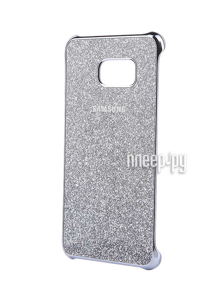 - Samsung SM-G928 Galaxy S6 Edge+ Silver Glitter Cover EF-XG928CSEGRU  1364 