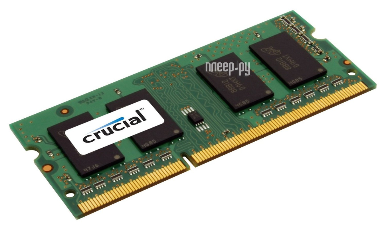   Crucial DDR3L SO-DIMM 1600MHz PC3-12800 - 8Gb CT102464BF160B  3555 