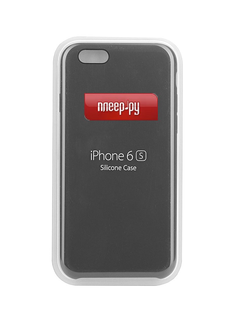   APPLE iPhone 6S Silicone Case Charcoal Gray MKY02ZM / A