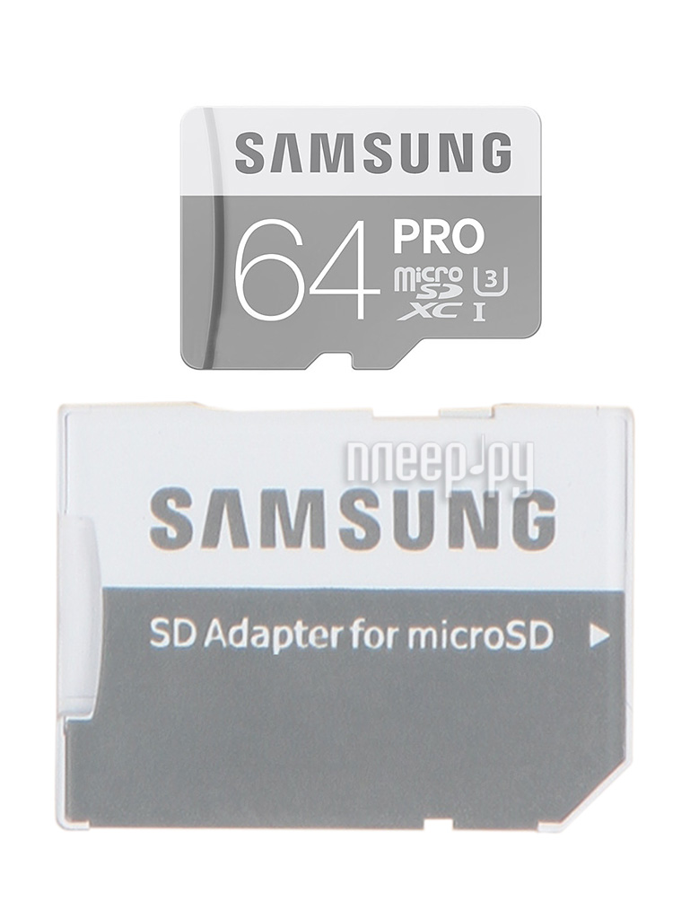   64Gb - Samsung - Micro Secure Digital PRO MB-MG64EA / RU 