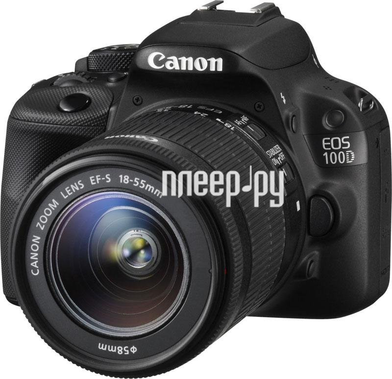  Canon EOS 100D Kit EF-S 18-55 III DC Black  25683 