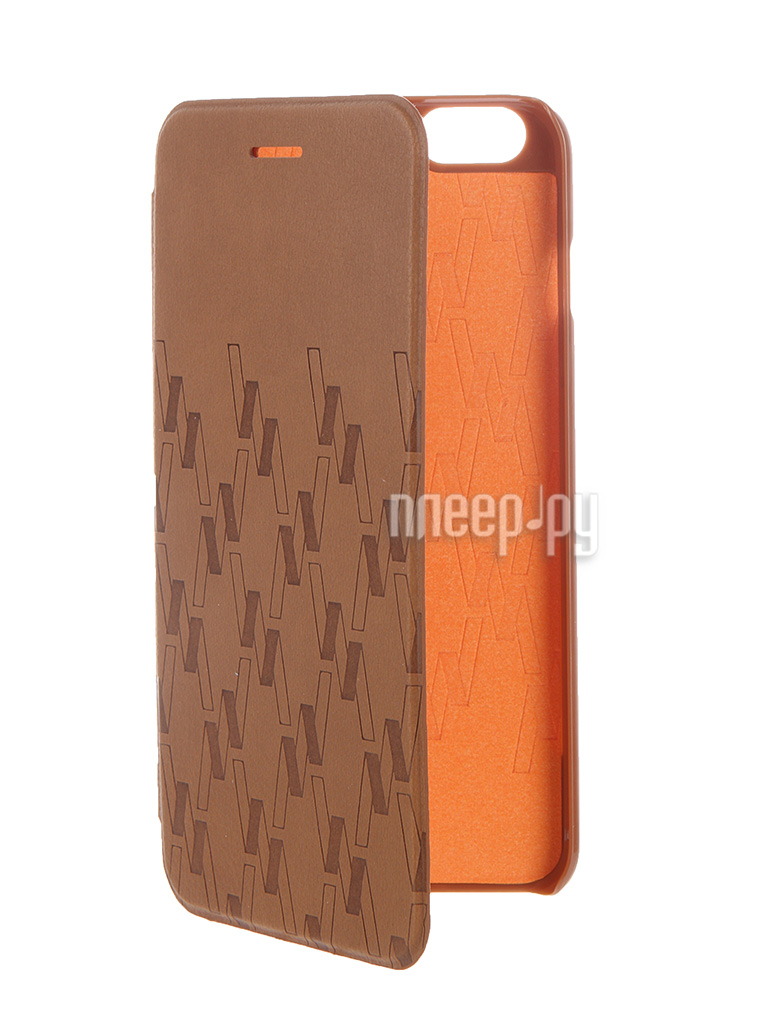  - MOMAX Elite Case  iPhone 6 Plus FDAPIP6LBD Brown