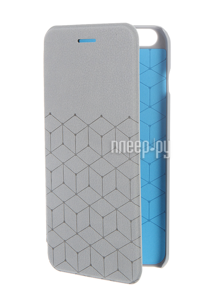  - MOMAX Elite Case  iPhone 6 Plus FDAPIP6LBD Grey 