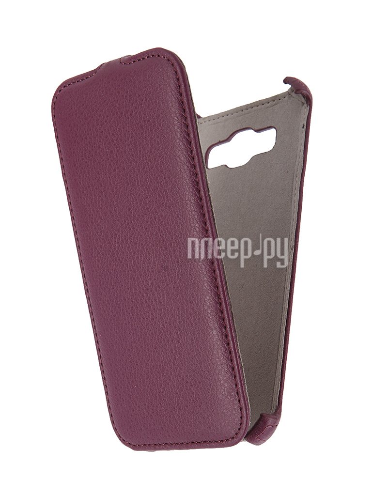   Samsung Galaxy A8 Activ Flip Leather Violet 50788