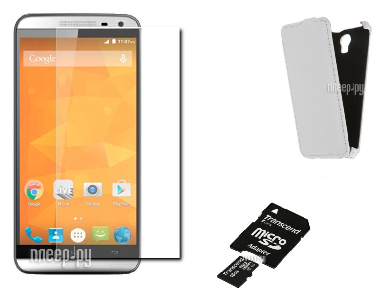 Сотовый телефон Micromax AQ5001 Canvas Power Silver Выгодный набор!!!