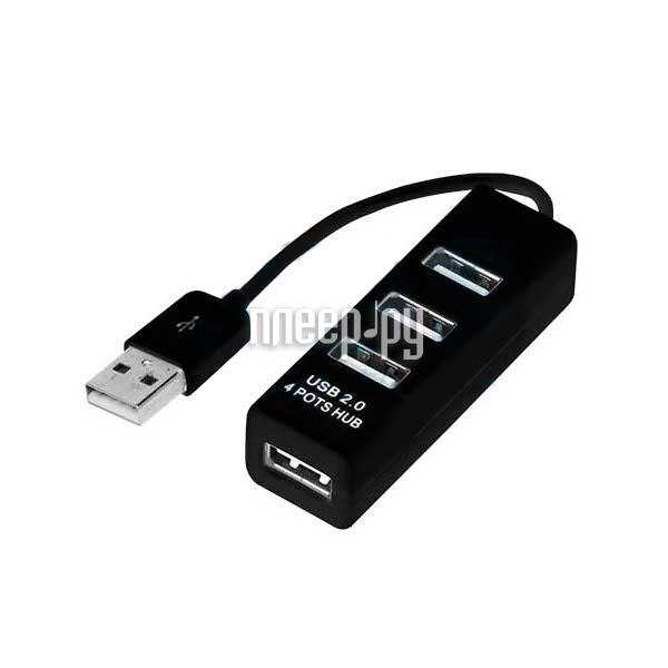  USB Rexant 18-4103 4 ports Black 