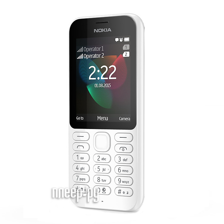   Nokia 222 Dual Sim White  2924 