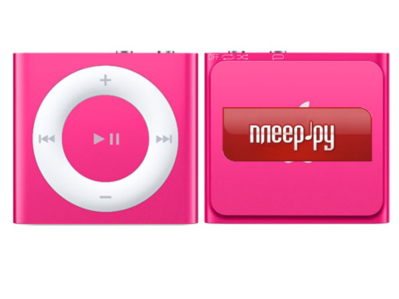  APPLE iPod Shuffle - 2Gb Pink MKM72RU / A  3668 