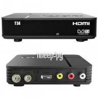 Сигнал electronics DVB-T2 T34 / Эфир HD-34 Black