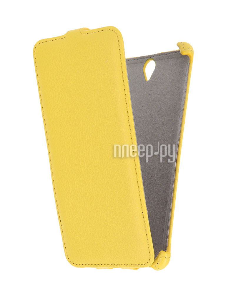   Sony Xperia C5 Ultra Activ Flip Leather Yellow 51283 