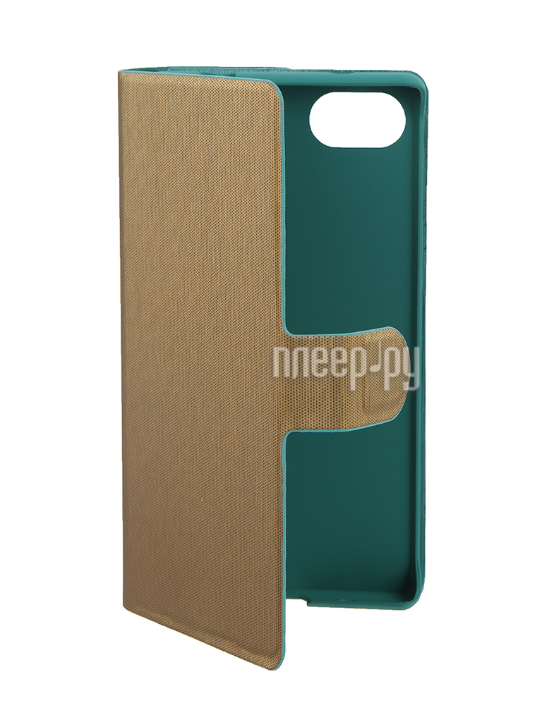   Sony Xperia Z5 Compact Muvit MFX Chameleon Folio Case Green-Gold SECHF0003 