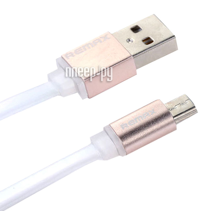  Remax MicroUSB Colorful Cable White RE-005m 